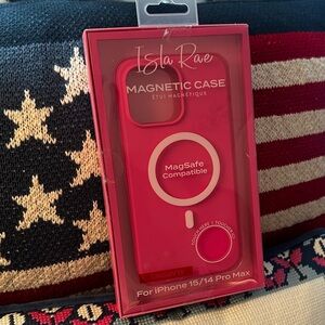 ISLA RAE HOT PINK IPHONE 15 CASE